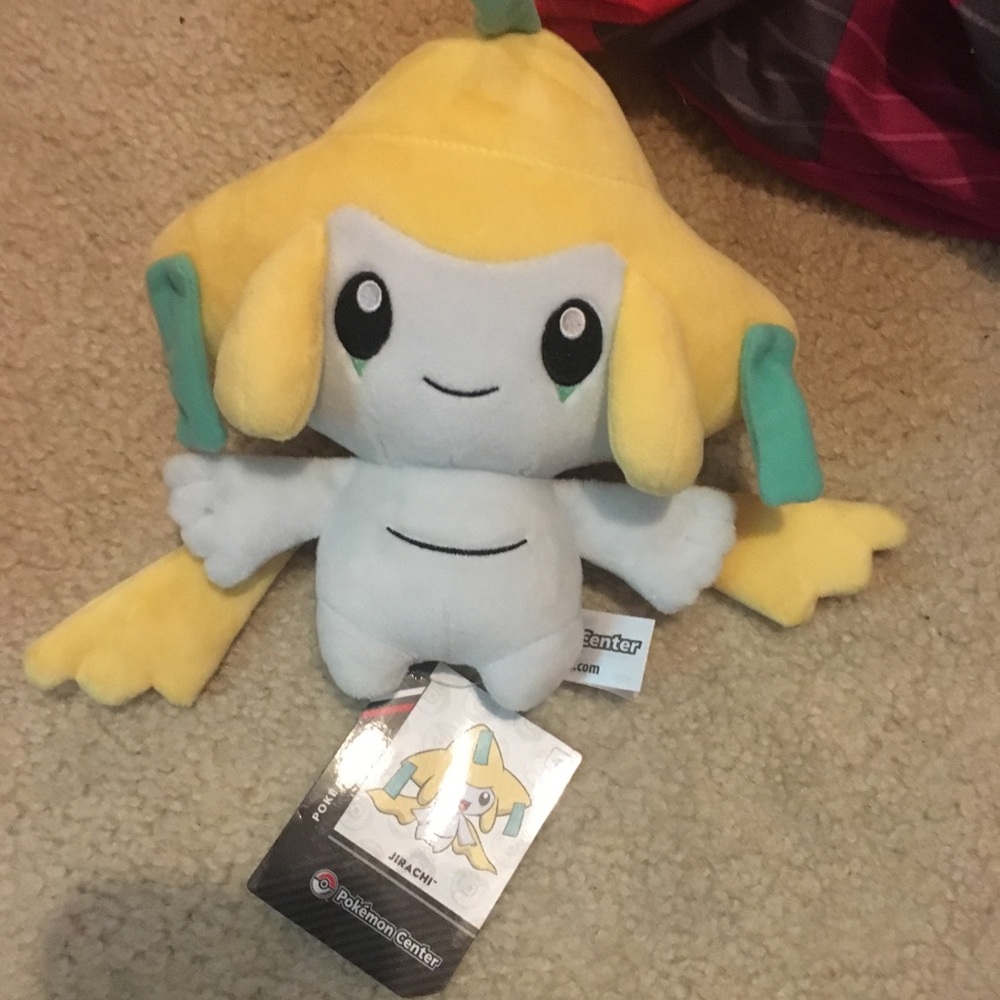 Pokemon Center Jirachi Plush